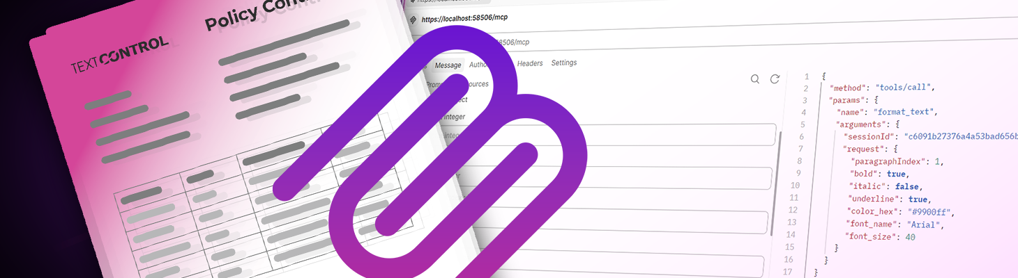 Build Your Own MCP-Powered Document Processing Backend with TX Text Control