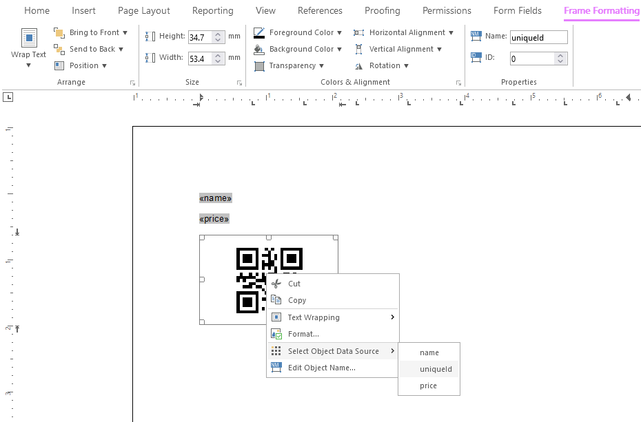 Creating barcodes with TX Text Control Creating barcodes with TX Text Control