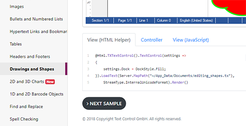 Online demo source code