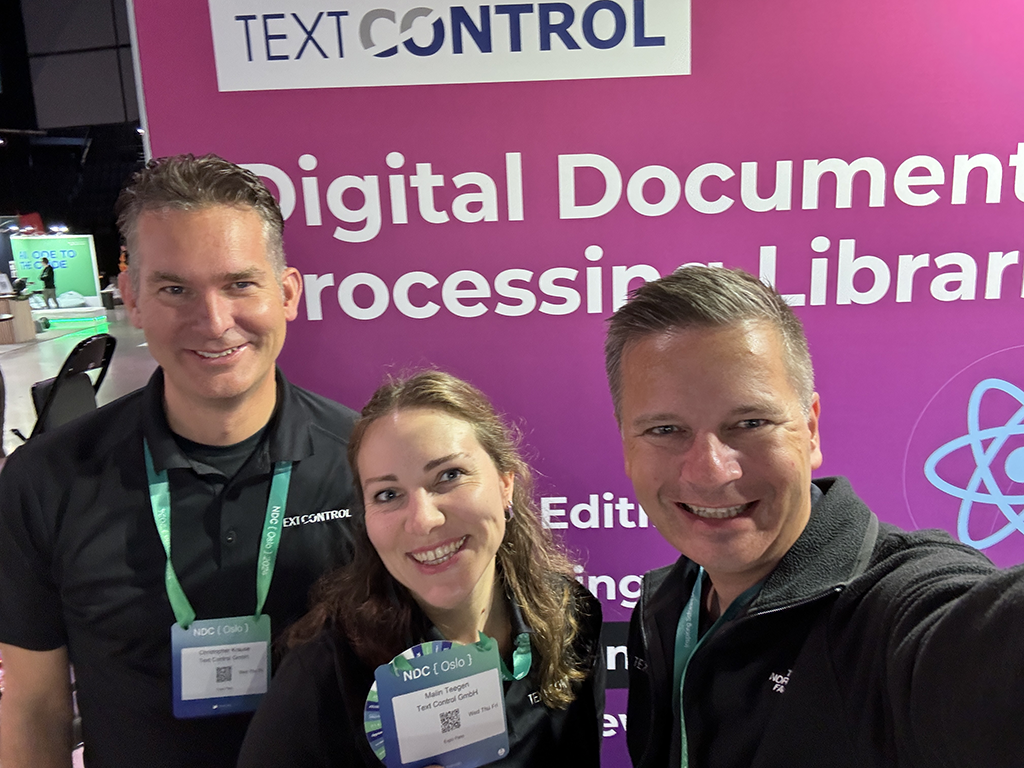 Text Control NDC 2025 Text Control NDC 2025