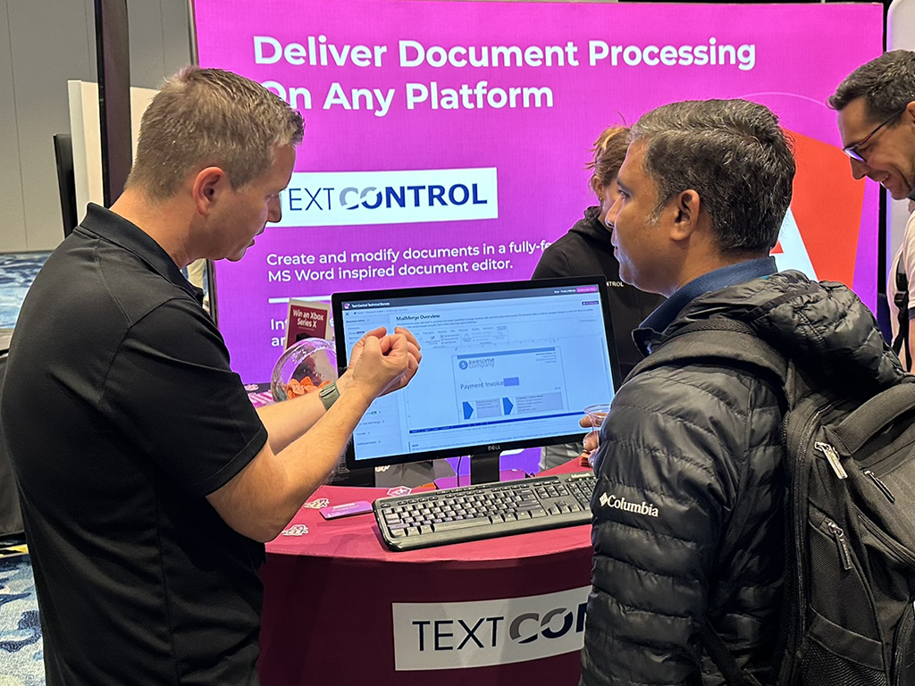 Text Control at VSLive! 2024 Text Control at VSLive! 2024