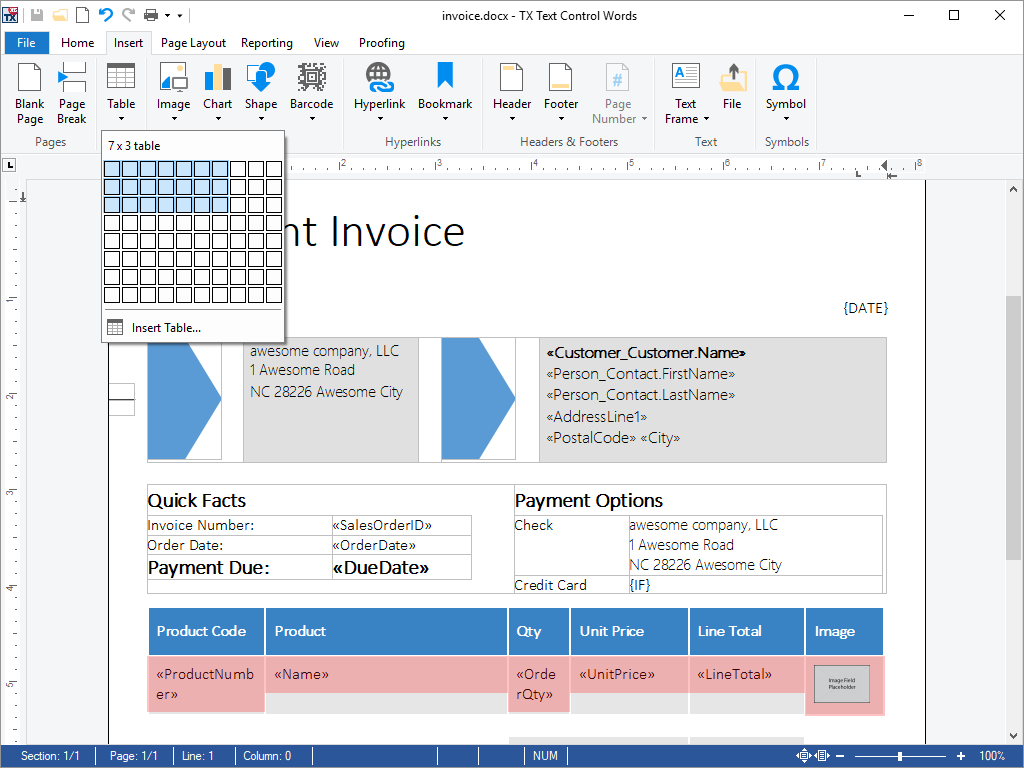 Pre-configured ribbon tabs Pre-configured ribbon tabs