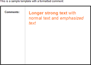New ReportingCloud MergeSettings option: Merge HTML content into merge fields