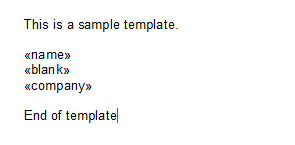 Template