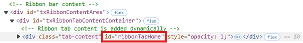 Changing the Ribbon Color