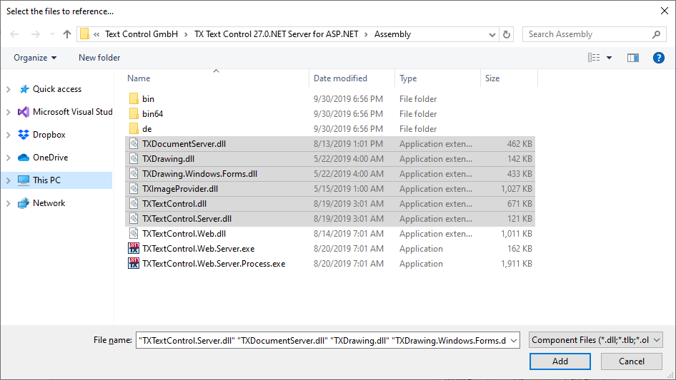 Visual Studio 2019