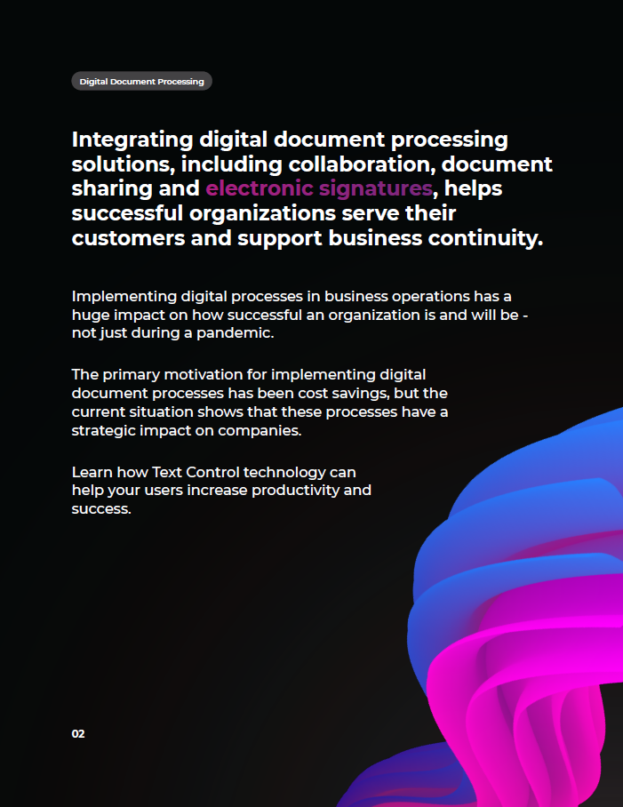 Integrate Digital Documents Integrate Digital Documents