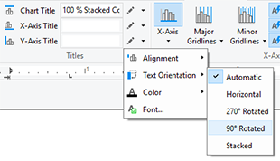 Sneak Peek X15: Ribbon chart layout tab