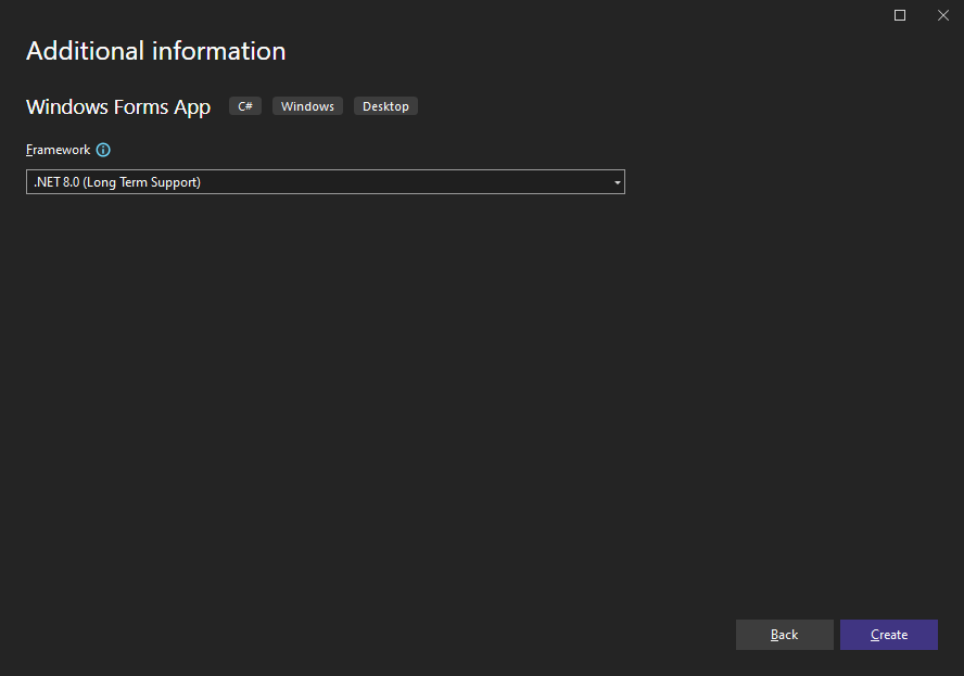 Creating the Application