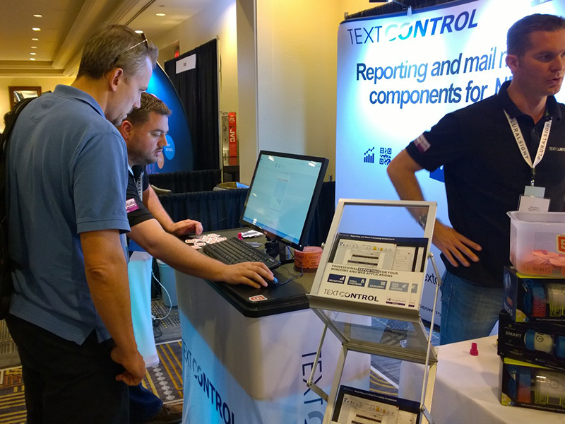 Text Control at DevIntersection 2015 Text Control at DevIntersection 2015