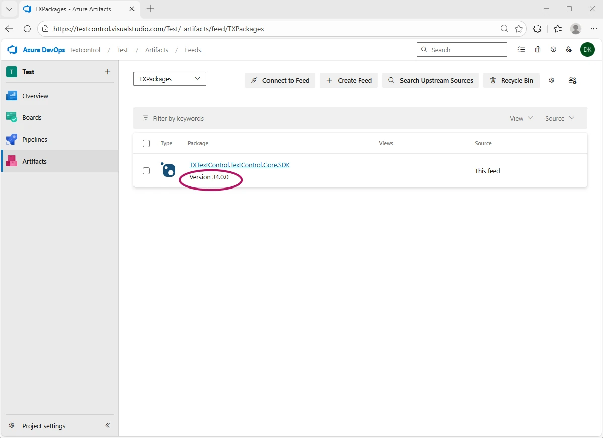 Uploaded TX Text Control Packages Uploaded TX Text Control Packages