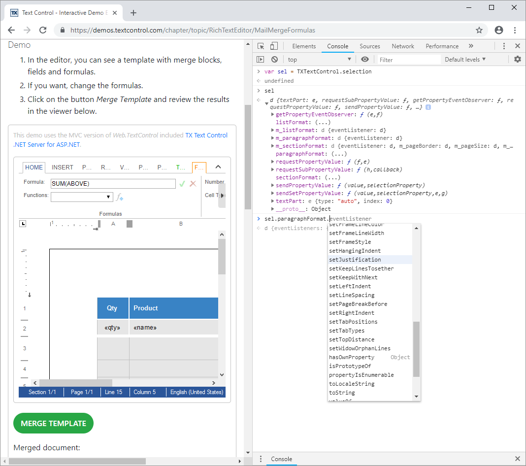 Extended JavaScript API Extended JavaScript API