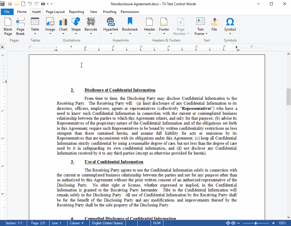 Watermarks in headers and footers Watermarks in headers and footers