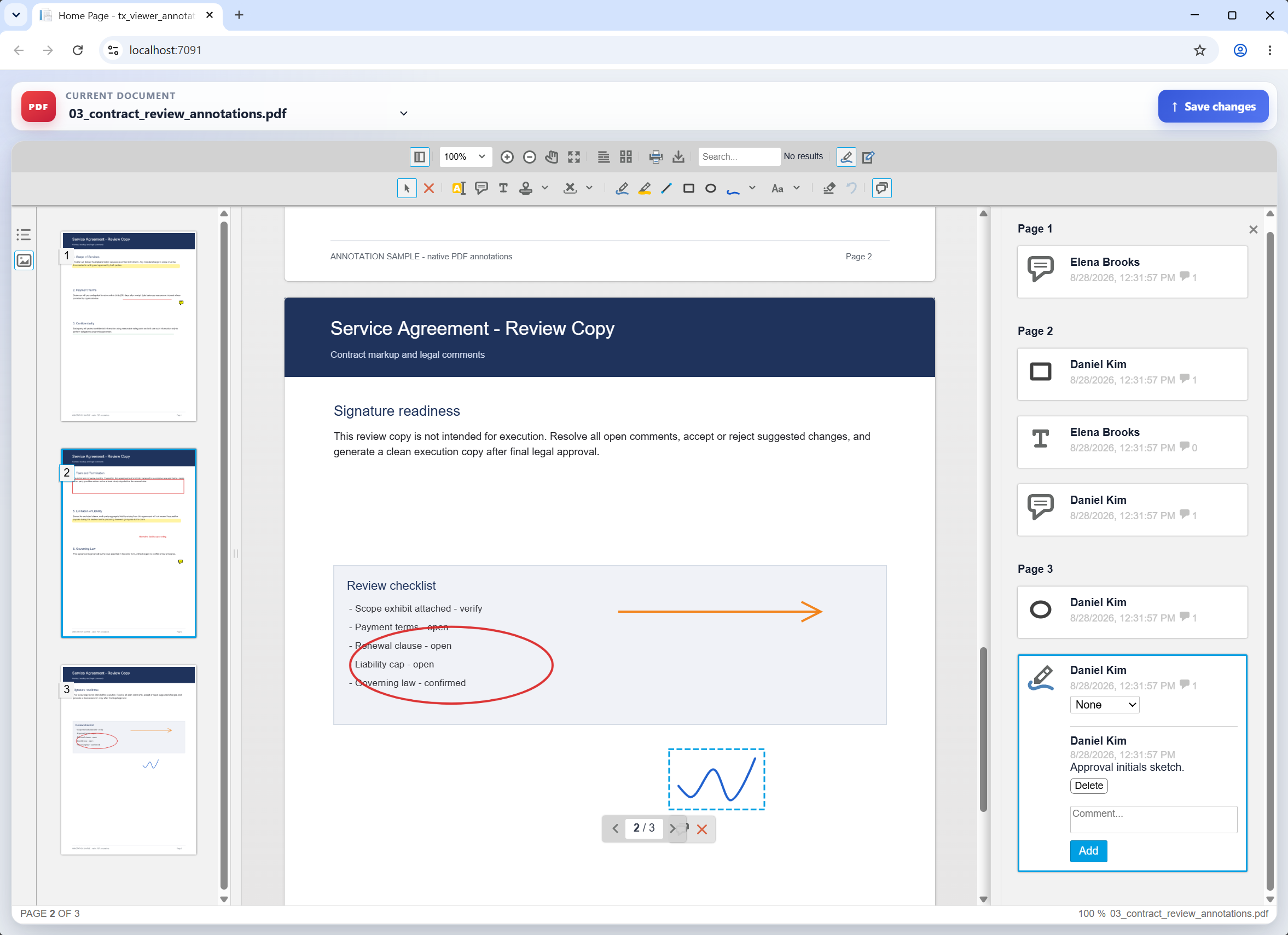 Text Control Viewer Annotations Text Control Viewer Annotations