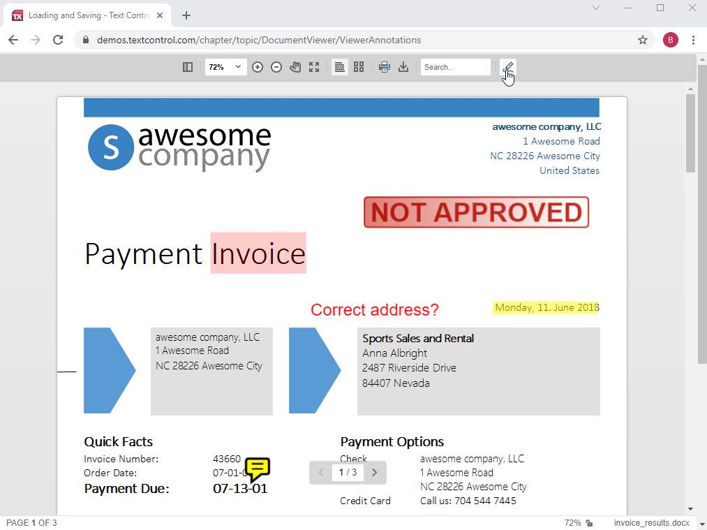 Document viewer Document viewer