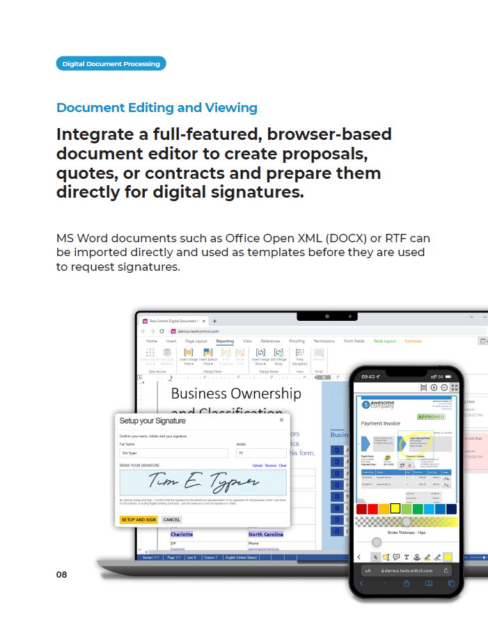 Integrate Digital Documents Integrate Digital Documents