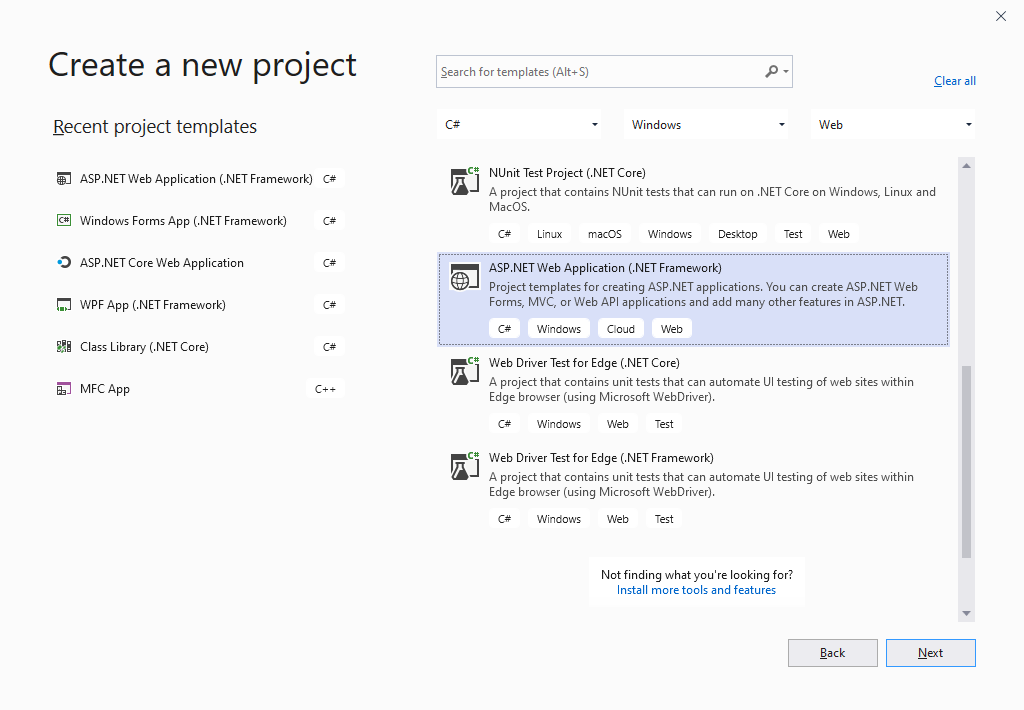 Visual Studio 2019
