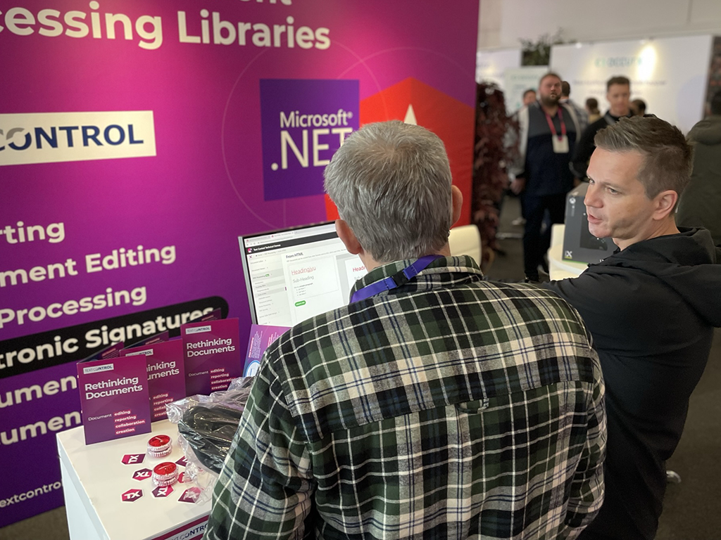 Text Control at NDC London 2023 Text Control at NDC London 2023