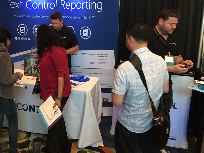 Text Control at DevIntersection 2016 Text Control at DevIntersection 2016