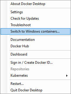 Docker for Windows Docker for Windows