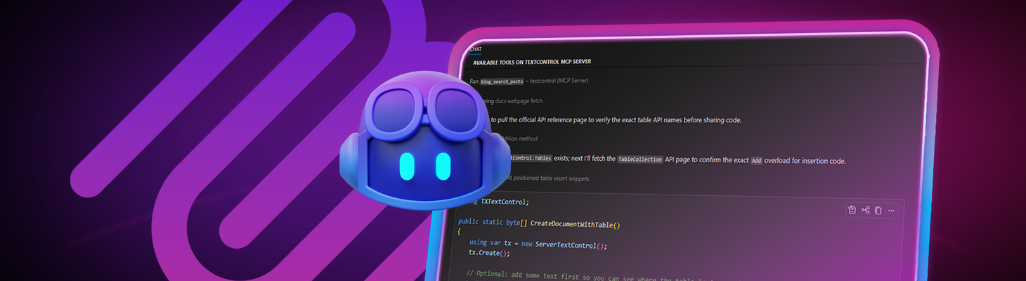 Text Control MCP Server