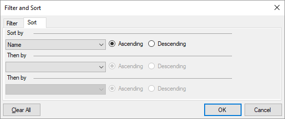 FilterAndSortDialog