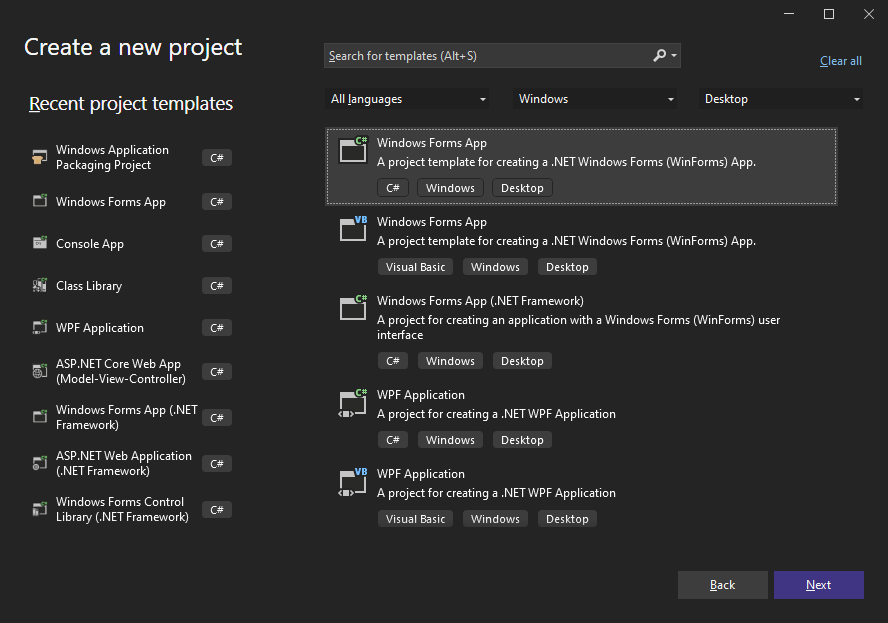 Windows Forms