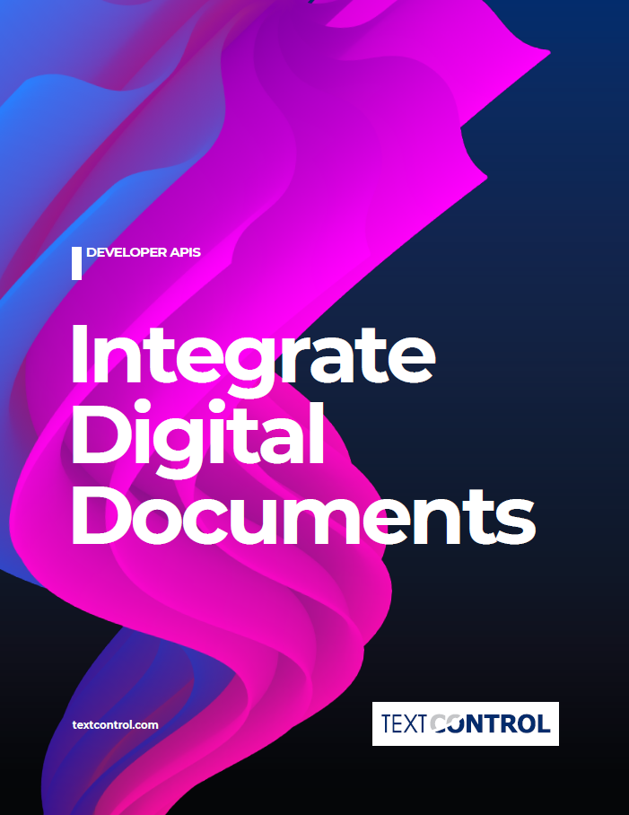 Integrate Digital Documents Integrate Digital Documents