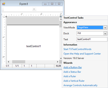 TX Text Control X9 in Visual Studio TX Text Control X9 in Visual Studio