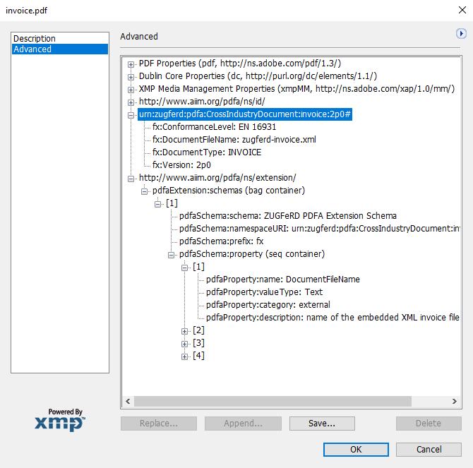 Creating ZUGFeRD documents with TX Text Control