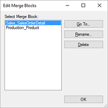 InsertMergeBlockDialog InsertMergeBlockDialog