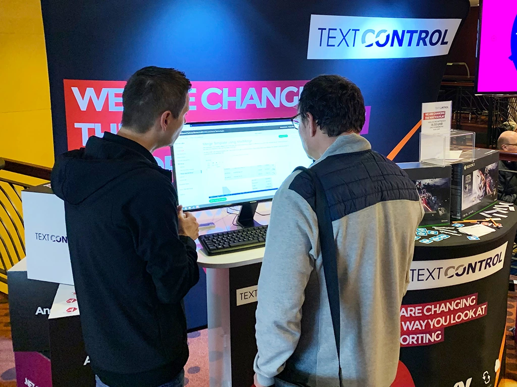 Text Control at BASTA! 2020 Text Control at BASTA! 2020