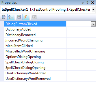 New events New events