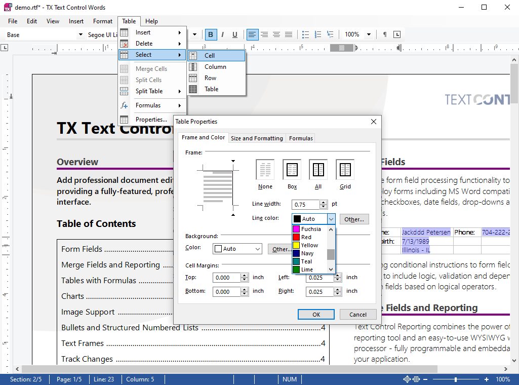 Download TX Text Control Express Download TX Text Control Express