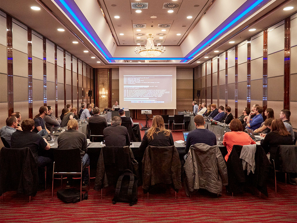 .NET Developer Conference in Cologne, Germany - the photo is courtesy of the owner of the conference.