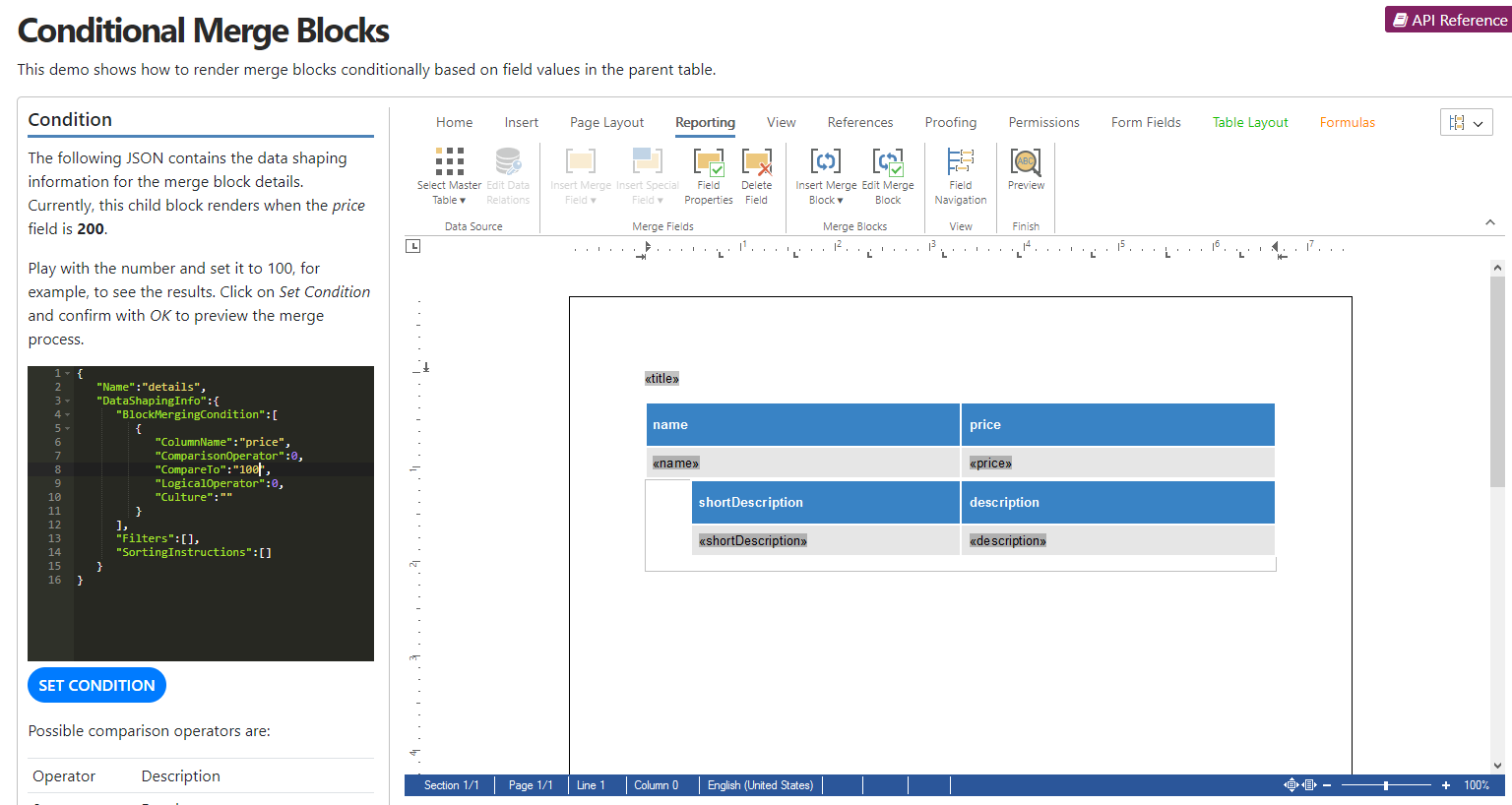Conditional Merge Blocks Conditional Merge Blocks