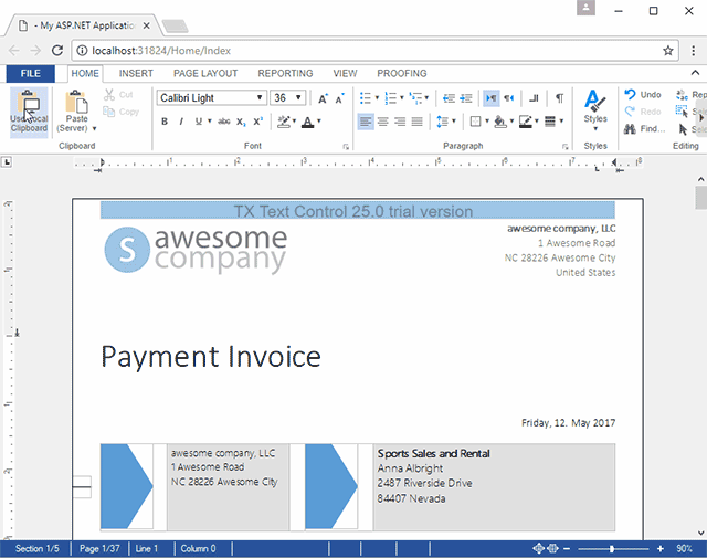 Sneak Peek X15: Copy to local clipboard support in ASP.NET version