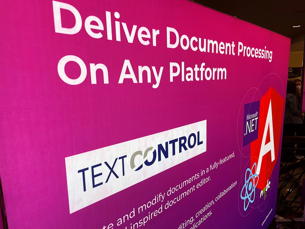 Text Control at BASTA! Spring 2022 Text Control at BASTA! Spring 2022