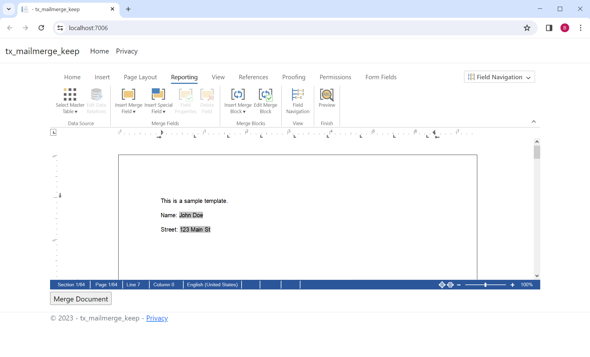 Creating documents with TX Text Control Creating documents with TX Text Control