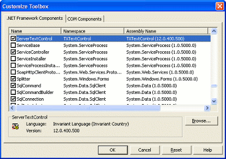 Text Control