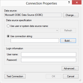 Open a data source