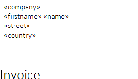 Mail Merge: Suppress lines with empty merge fields Mail Merge: Suppress lines with empty merge fields