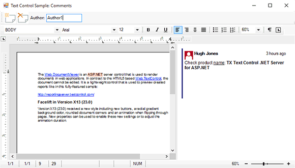 X13: Use SubTextParts to store comments X13: Use SubTextParts to store comments