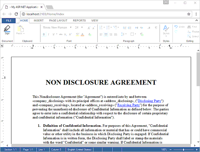 ASP.NET: Adding electronic signatures to documents ASP.NET: Adding electronic signatures to documents