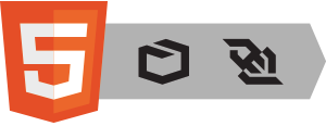 HTML5 logo HTML5 logo