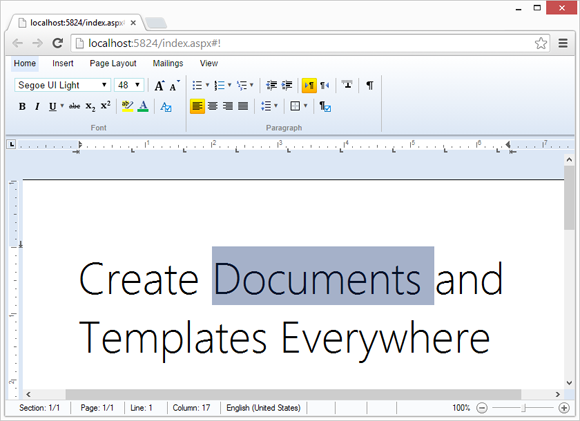 TX Text Control Web: Customize the ribbon bar TX Text Control Web: Customize the ribbon bar