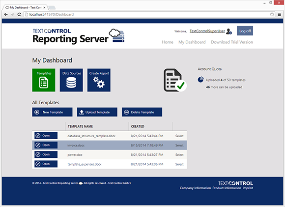 Reporting Server Reporting Server