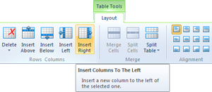 TX Text Control tables TX Text Control tables