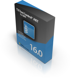 TX Text Control .NET for WPF Boxshot TX Text Control .NET for WPF Boxshot