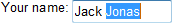 FormText field FormText field